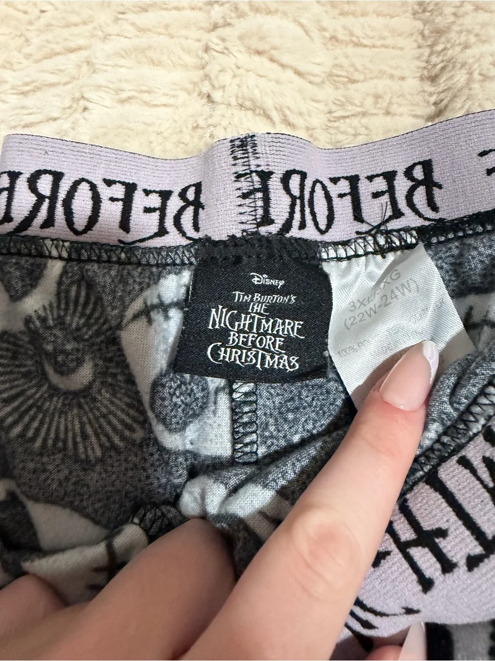 Black Jack Skellington Pajama Pants